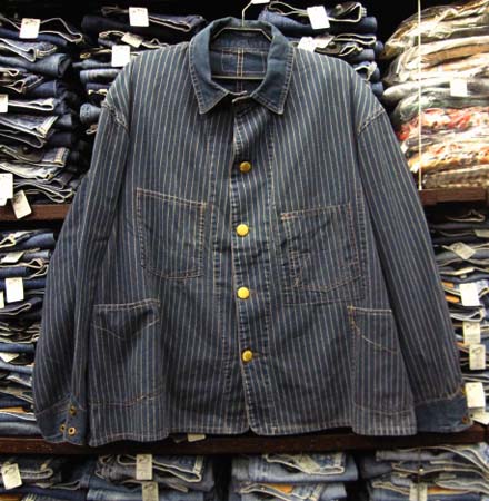 ウォパッシュカバーオール シュガーケーン SUGAR CANE [SC14372] ウォバッシュストライプ