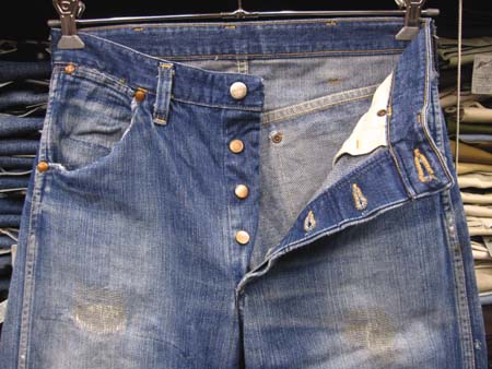1950年代 VINTAGE WRANGLER 11MW ボタン