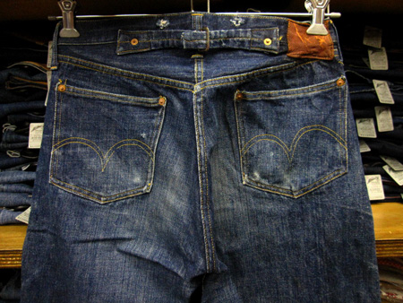 1922年 VINTAGE LEVI'S 501XX サスペンダーボタン ムキ出し