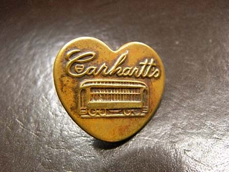 Carhartt カーハート チェンジボタン ヴィンテージ 179 ようやくゲット！ハート形の【CARHARTT（カーハート）】の