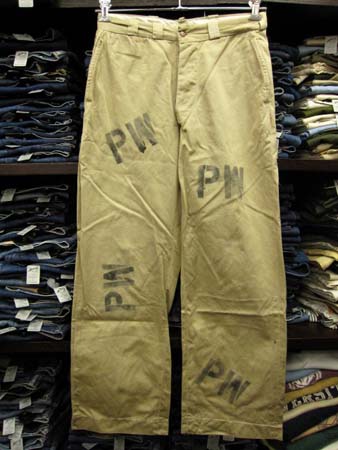 1940年 VINTAGE PW（PRISONER OF WAR