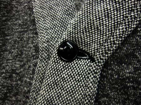 ビックサイズ　40s 50s ごま塩　カーディガン　salt&pepper 黒 1950's Unknown Salt&Pepper Sweat Cardigan | Unwave