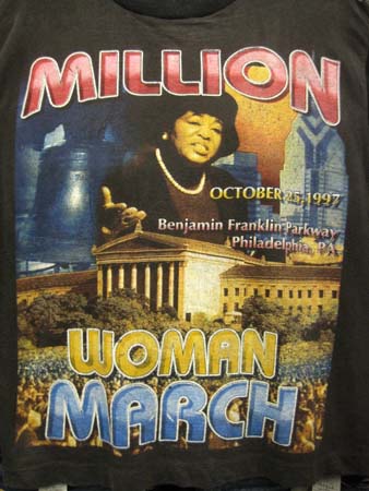 １９９７年 ＵＳＥＤ ＭＩＬＬＩＯＮ ＷＯＭＡＮ ＭＡＲＣＨ Ｔシャツ 