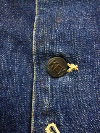 1950年代 VINTAGE KEY カバーオールデニムJKT