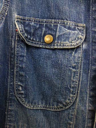 1950年代 VINTAGE Sanforized打ち込み