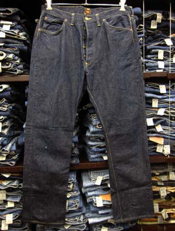 １９５０年代 ＶＩＮＴＡＧＥ Lｅｅ-１０１ボタンフライ 赤タグ 股りべ