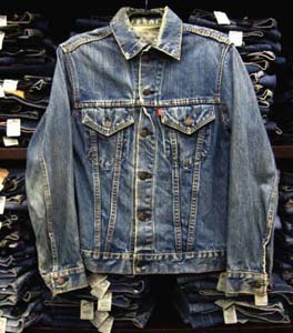 古着 原宿 MARVIN'S VINTAGE LEVI'Sファースト革パッチデニム