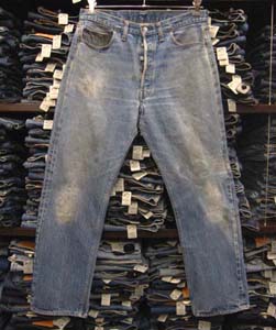 VINTAGE MARVINS 原宿古着 LEVI'Sデニムパンツ DEAD STOCK