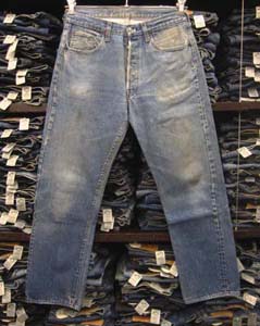VINTAGE MARVINS 原宿古着 LEVI'Sデニムパンツ DEAD STOCK