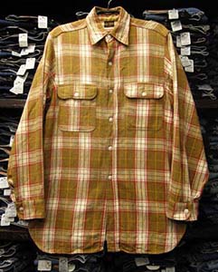 ヴィンテージ シャツ 変形 山ポケ ガチャポケ チンスト マチ LEVI'S